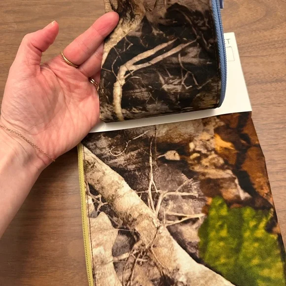 NWT Flat Pouch set - Photo Forest - Picture 4 of 4